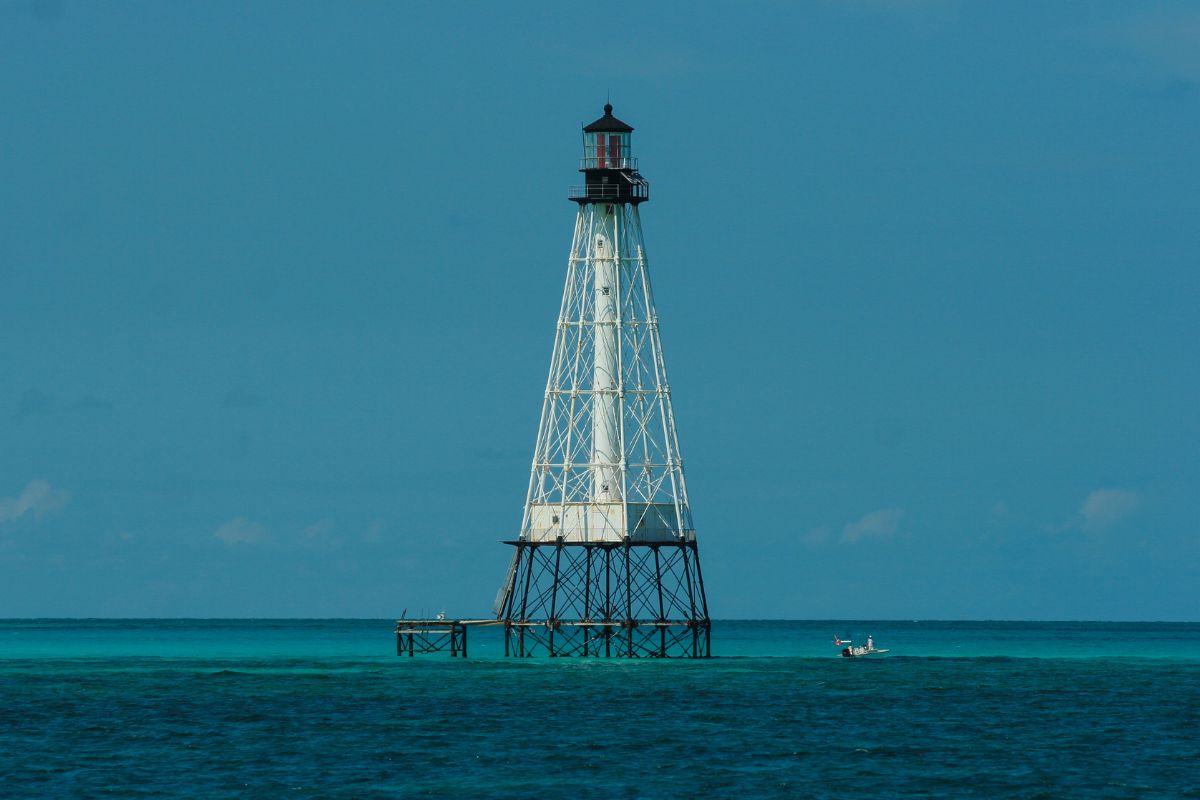 Alligator reef in South Florida.