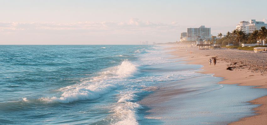 Boca Raton's weather is usually sunny, but winds can change fast.